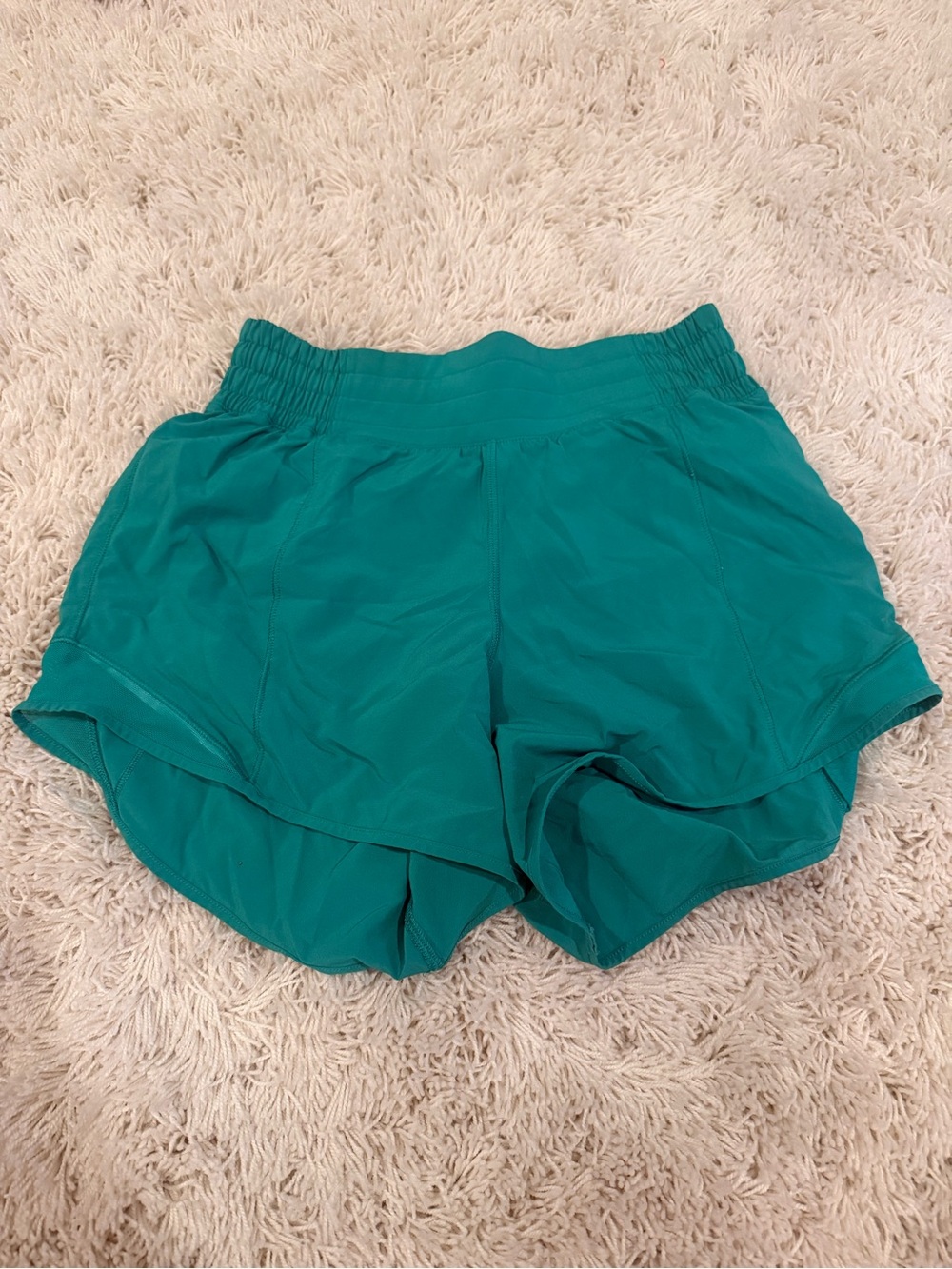 lululemon athletica Teal Running Shorts